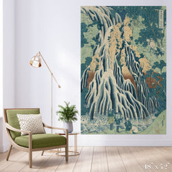 Waterfall Colossal Art Print - Trendy Custom Wallpaper | Contemporary Wallpaper Designs | The Detroit Wallpaper Co.