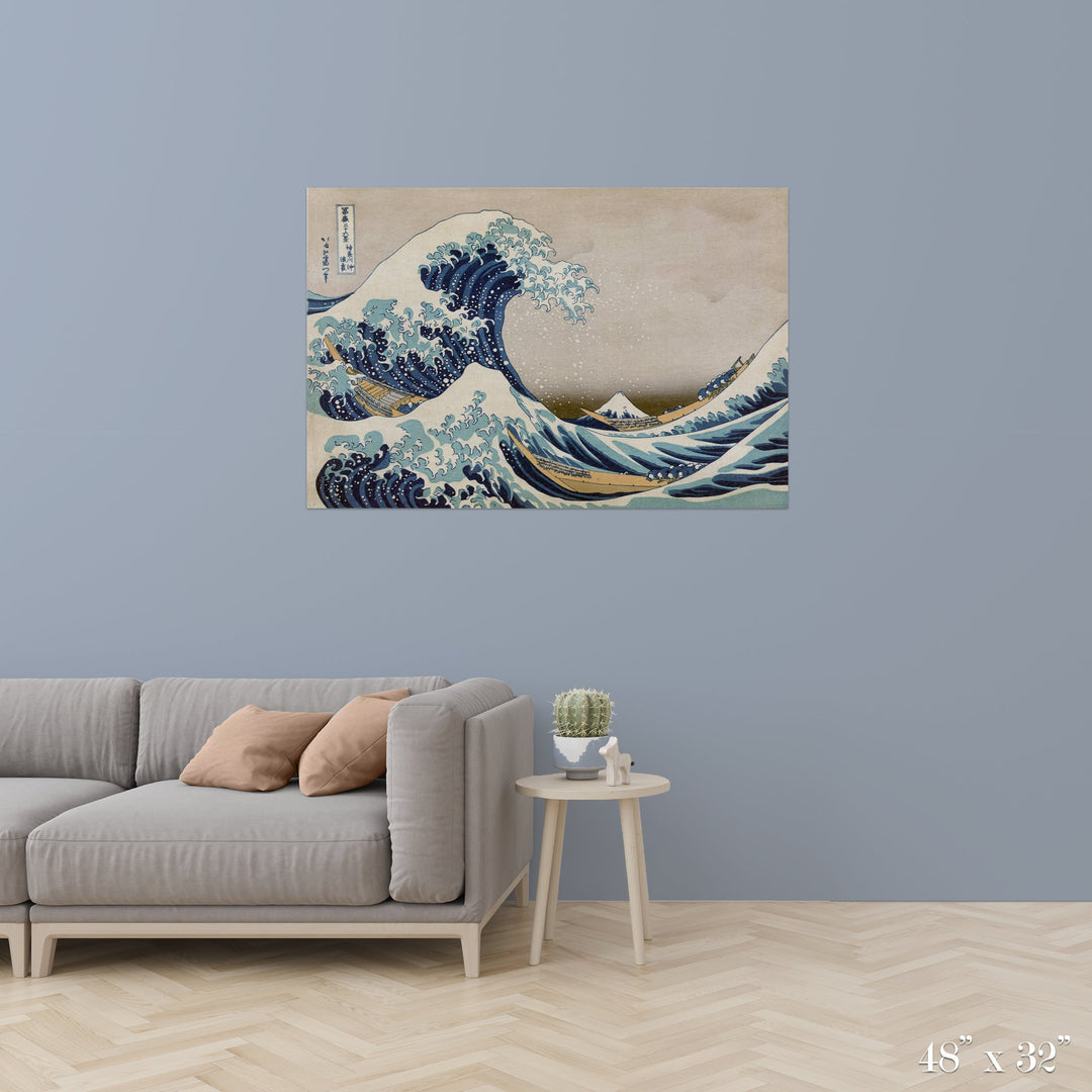 Wave Colossal Art Print - Trendy Custom Wallpaper | Contemporary Wallpaper Designs | The Detroit Wallpaper Co.