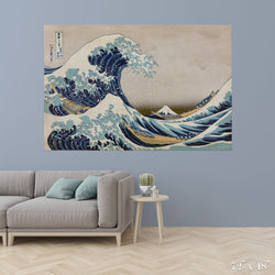 Wave Colossal Art Print - Trendy Custom Wallpaper | Contemporary Wallpaper Designs | The Detroit Wallpaper Co.
