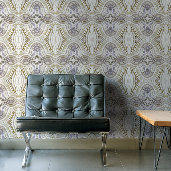 Agate - Dreamer - Trendy Custom Wallpaper | Contemporary Wallpaper Designs | The Detroit Wallpaper Co.