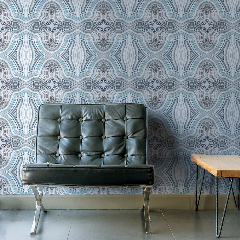 Agate - Refresh - Trendy Custom Wallpaper | Contemporary Wallpaper Designs | The Detroit Wallpaper Co.