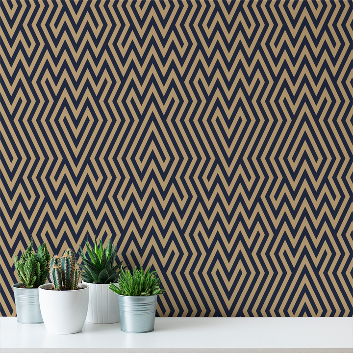 Amazing - Gatsby - Trendy Custom Wallpaper | Contemporary Wallpaper Designs | The Detroit Wallpaper Co.