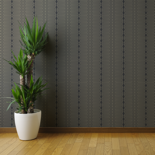 Apollo - Tile - Trendy Custom Wallpaper | Contemporary Wallpaper Designs | The Detroit Wallpaper Co.