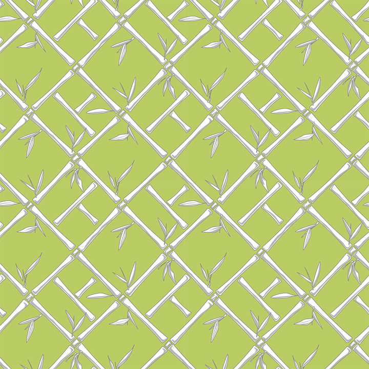 Bamboo - Asparagus - Trendy Custom Wallpaper | Contemporary Wallpaper Designs | The Detroit Wallpaper Co.