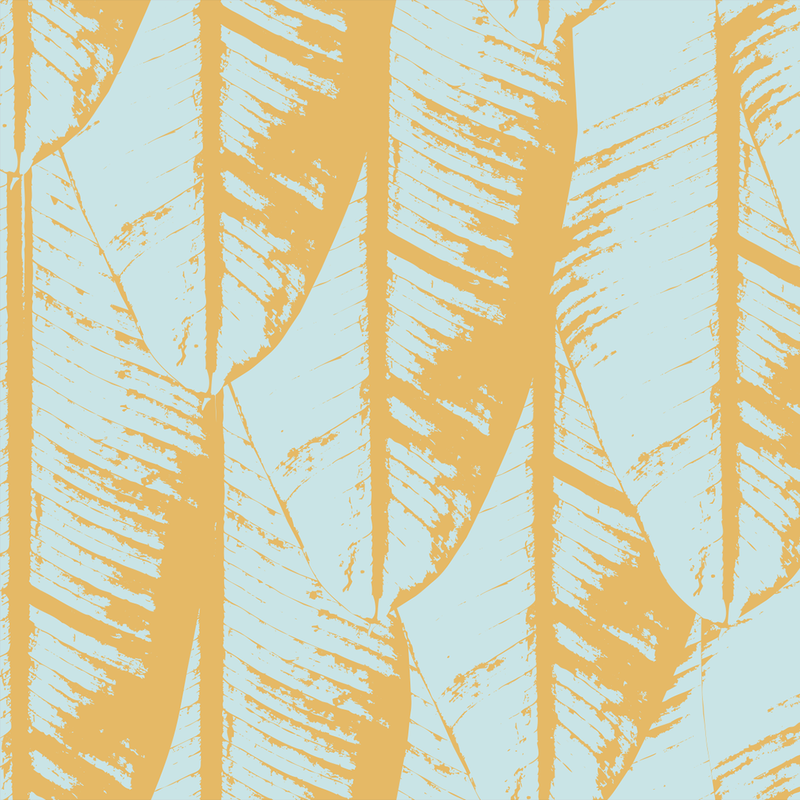 Banana Palm - Paradise - Trendy Custom Wallpaper | Contemporary Wallpaper Designs | The Detroit Wallpaper Co.