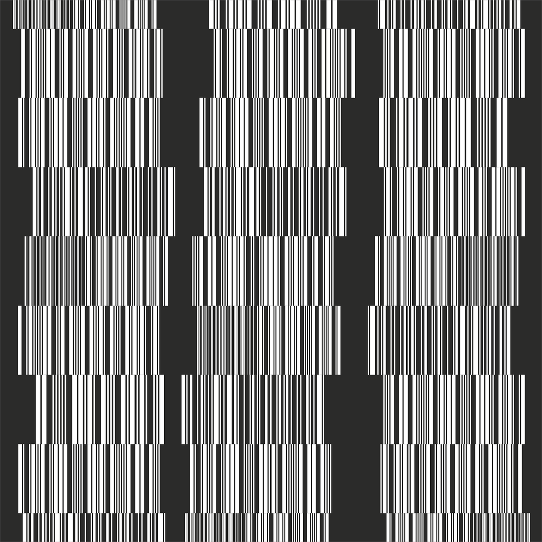 Barcode - Black Friday - Trendy Custom Wallpaper | Contemporary Wallpaper Designs | The Detroit Wallpaper Co.