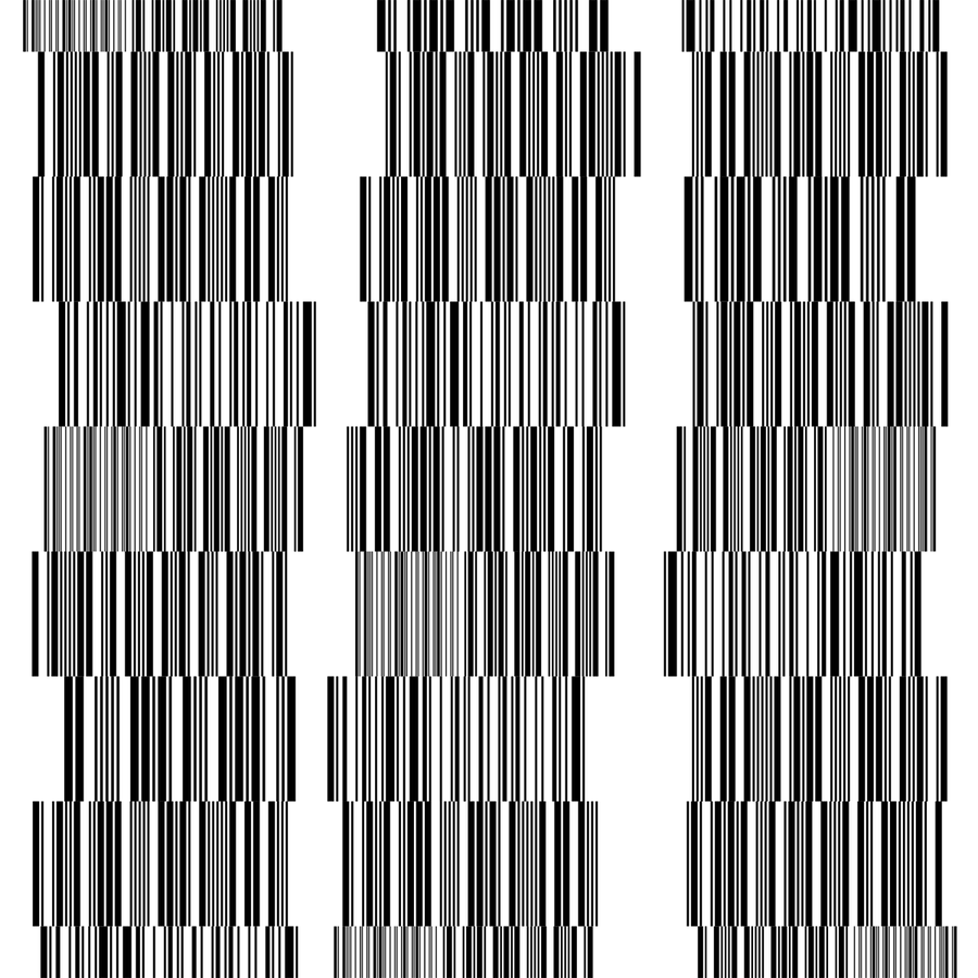 Barcode - Retail - Trendy Custom Wallpaper | Contemporary Wallpaper Designs | The Detroit Wallpaper Co.