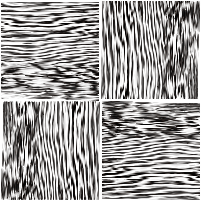 Blades of Grass - Ink <br> Elizabeth Salonen - Trendy Custom Wallpaper | Contemporary Wallpaper Designs | The Detroit Wallpaper Co.