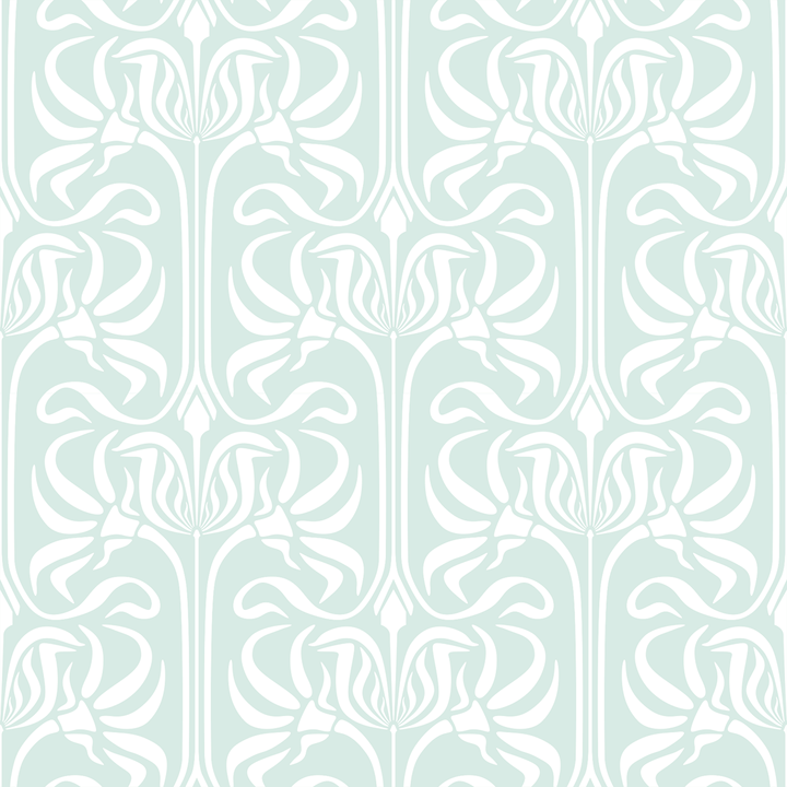 Bloom - Steinbeck - Trendy Custom Wallpaper | Contemporary Wallpaper Designs | The Detroit Wallpaper Co.