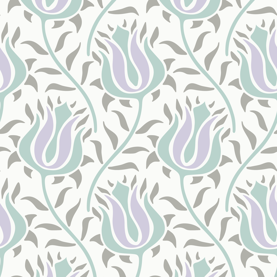 Budding - Slip - The Detroit Wallpaper Co.