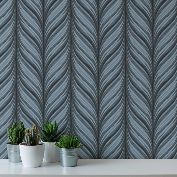 Cable Knit -  Industrial - Trendy Custom Wallpaper | Contemporary Wallpaper Designs | The Detroit Wallpaper Co.