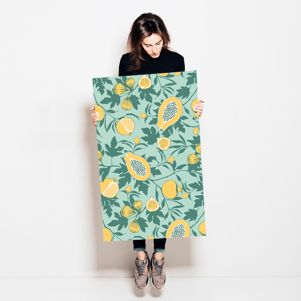 Calimyrna - Minty - Trendy Custom Wallpaper | Contemporary Wallpaper Designs | The Detroit Wallpaper Co.