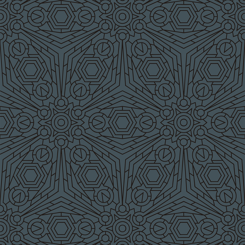 Crystalline - Miasma - Trendy Custom Wallpaper | Contemporary Wallpaper Designs | The Detroit Wallpaper Co.