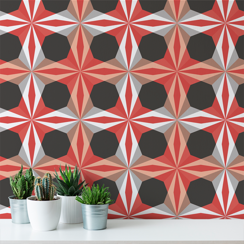 Delight - Peppermint - Trendy Custom Wallpaper | Contemporary Wallpaper Designs | The Detroit Wallpaper Co.