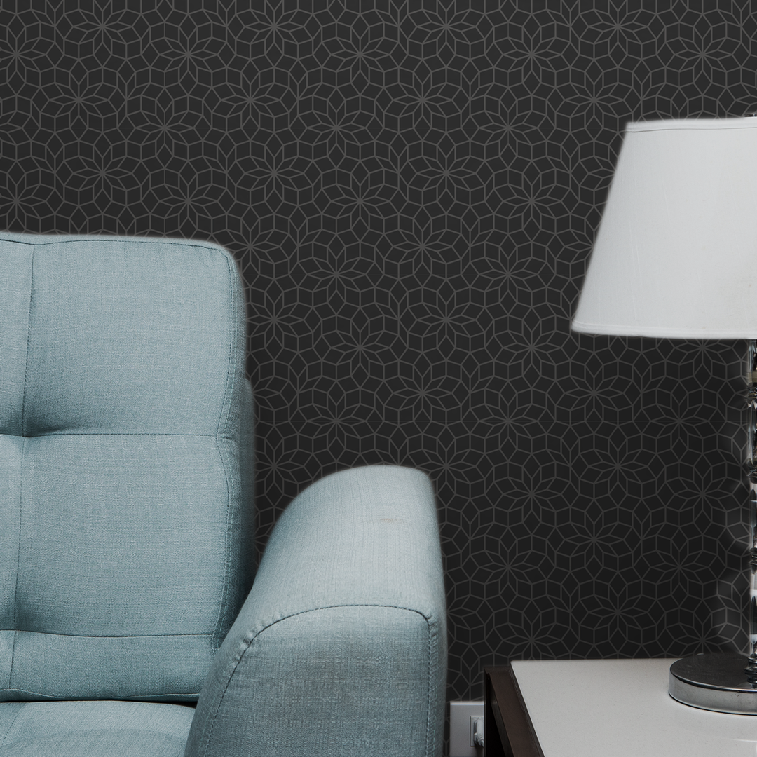 Dodeca - Grit - Trendy Custom Wallpaper | Contemporary Wallpaper Designs | The Detroit Wallpaper Co.