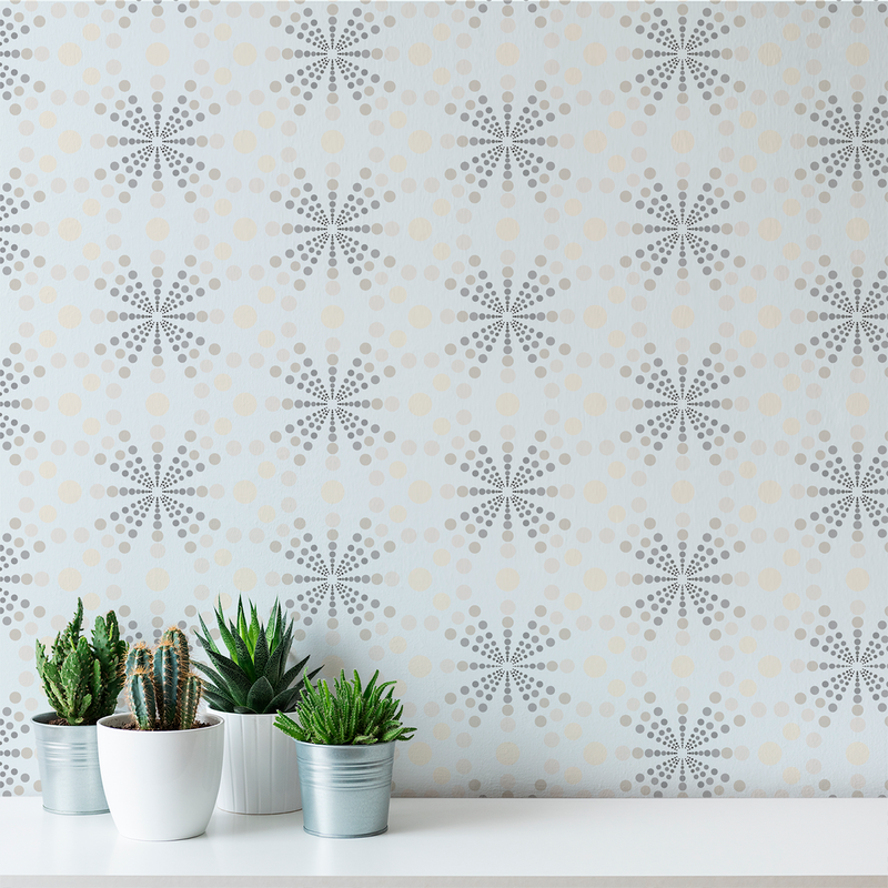Dot Gain - Breeze - Trendy Custom Wallpaper | Contemporary Wallpaper Designs | The Detroit Wallpaper Co.