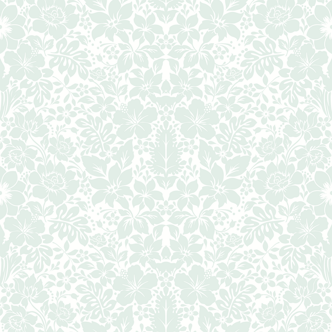 Fleur - Crystal - Trendy Custom Wallpaper | Contemporary Wallpaper Designs | The Detroit Wallpaper Co.