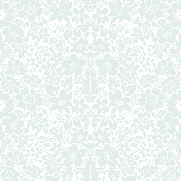 Fleur - Crystal - Trendy Custom Wallpaper | Contemporary Wallpaper Designs | The Detroit Wallpaper Co.