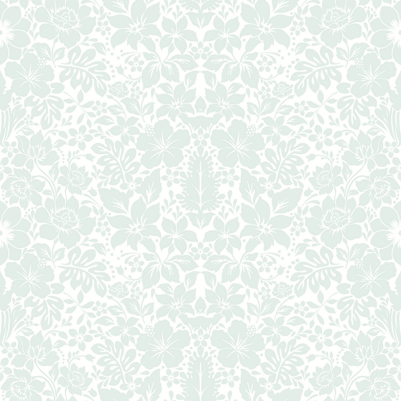 Fleur - Crystal - Trendy Custom Wallpaper | Contemporary Wallpaper Designs | The Detroit Wallpaper Co.