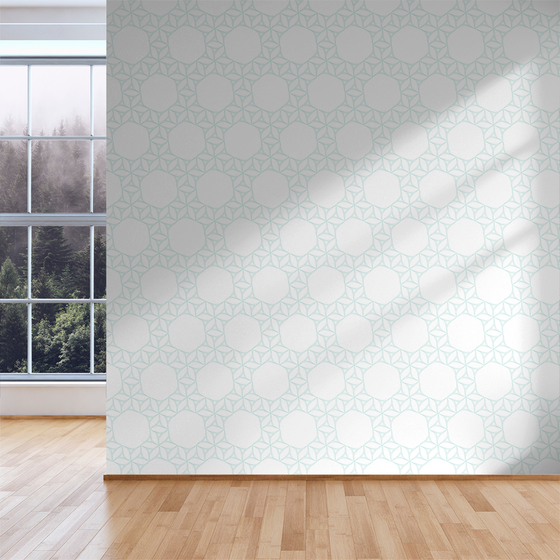 Flow Flower - Bucky - Trendy Custom Wallpaper | Contemporary Wallpaper Designs | The Detroit Wallpaper Co.