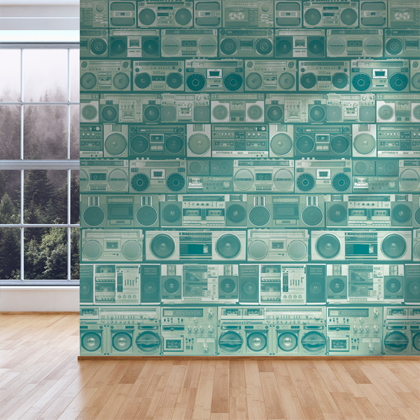 HiFi - Treble - Trendy Custom Wallpaper | Contemporary Wallpaper Designs | The Detroit Wallpaper Co.