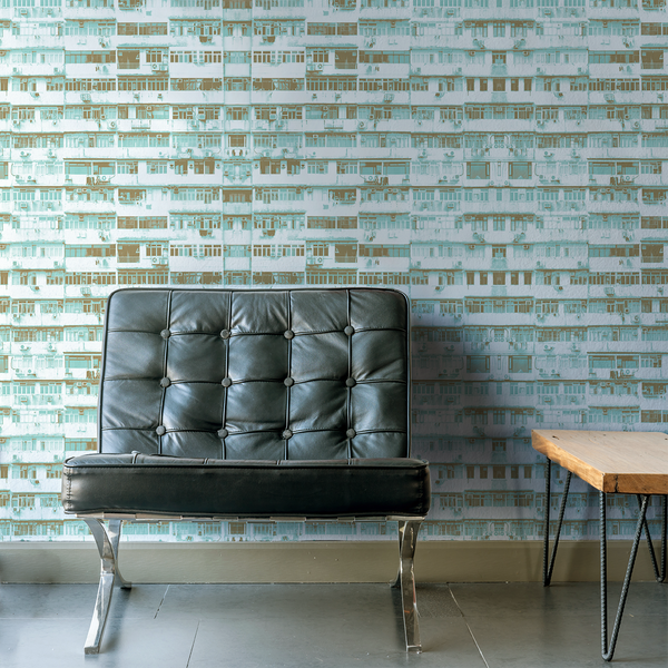High Rise - Density - Trendy Custom Wallpaper | Contemporary Wallpaper Designs | The Detroit Wallpaper Co.