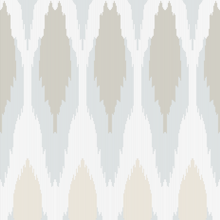 Ikat - Mineral - Trendy Custom Wallpaper | Contemporary Wallpaper Designs | The Detroit Wallpaper Co.