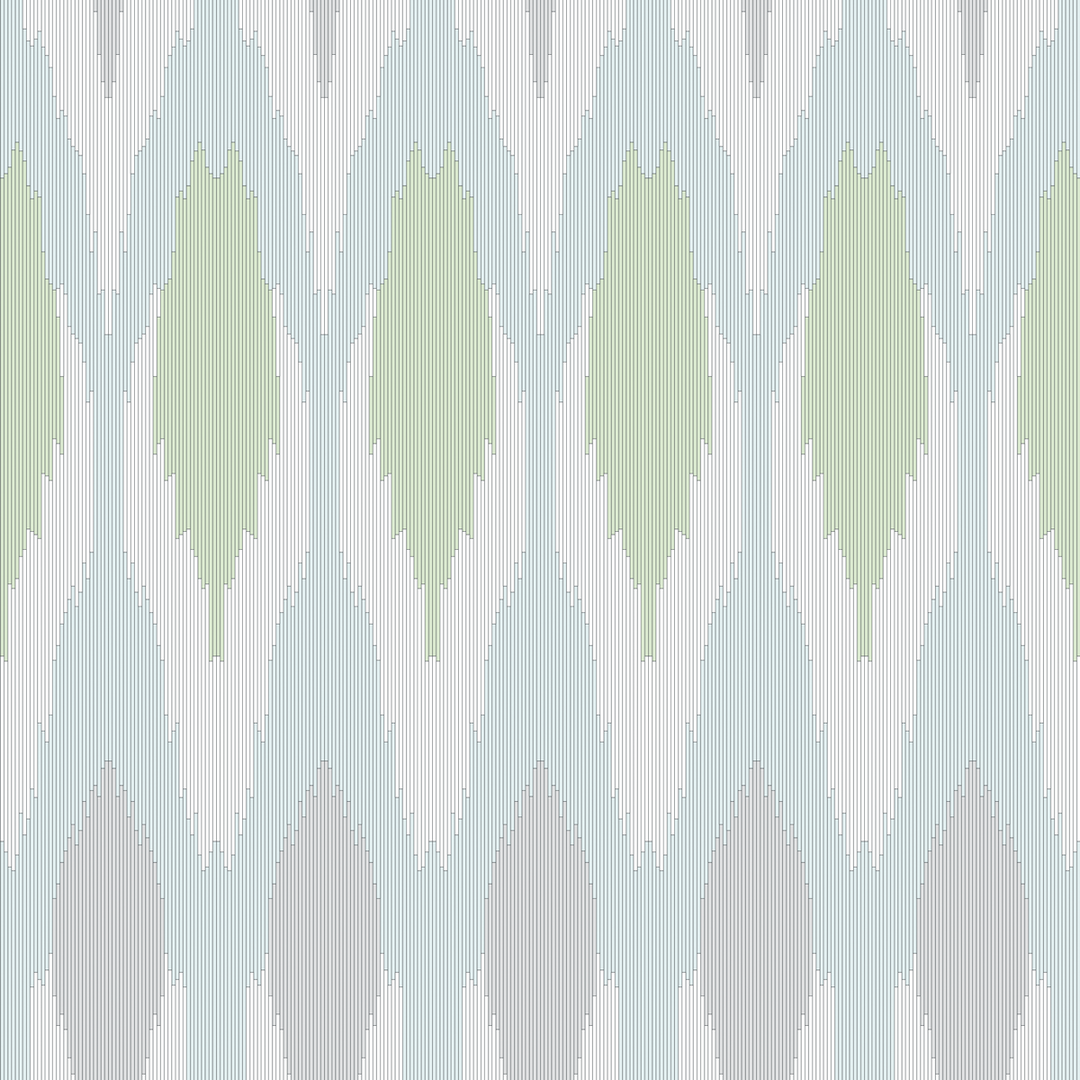 Ikat - Soothing - Trendy Custom Wallpaper | Contemporary Wallpaper Designs | The Detroit Wallpaper Co.