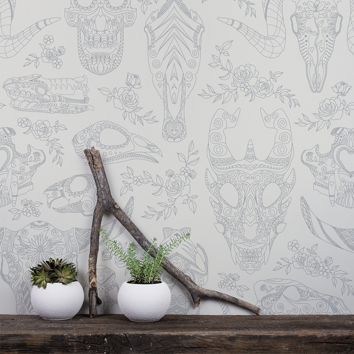 Inked - Sublime - Trendy Custom Wallpaper | Contemporary Wallpaper Designs | The Detroit Wallpaper Co.