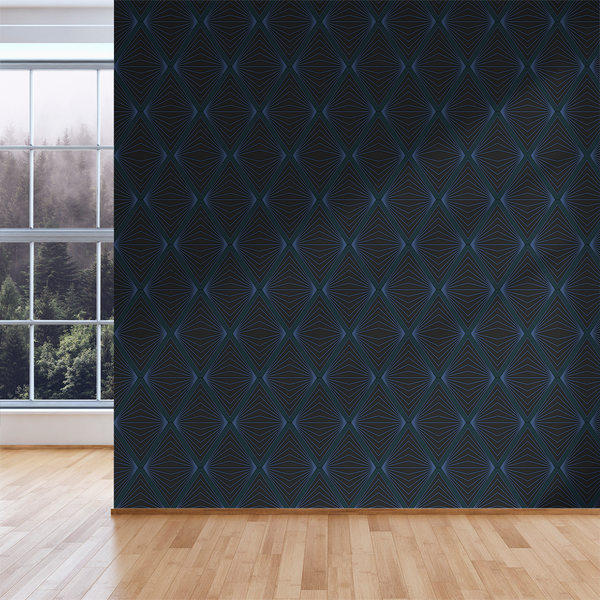 Inner Diamond - Vader - Trendy Custom Wallpaper | Contemporary Wallpaper Designs | The Detroit Wallpaper Co.