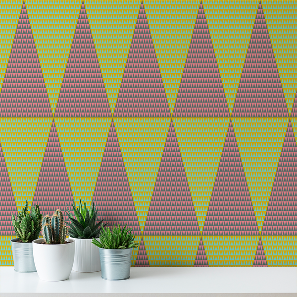 Isolove - Flower Child - Trendy Custom Wallpaper | Contemporary Wallpaper Designs | The Detroit Wallpaper Co.