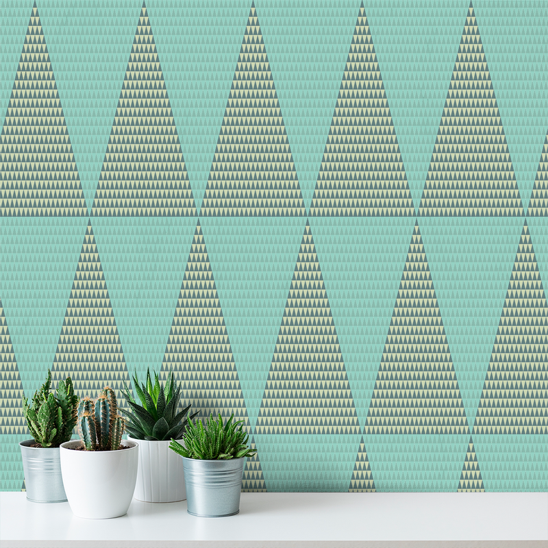 Isolove - Mountain - Trendy Custom Wallpaper | Contemporary Wallpaper Designs | The Detroit Wallpaper Co.