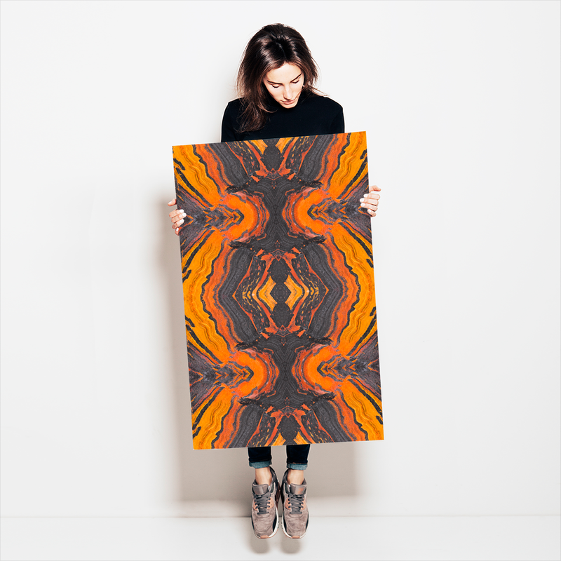 Jasper - Inferno - Trendy Custom Wallpaper | Contemporary Wallpaper Designs | The Detroit Wallpaper Co.