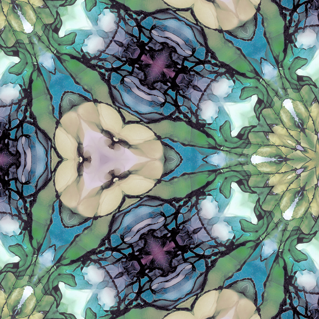 Kaleidoscope - Tiffany - Trendy Custom Wallpaper | Contemporary Wallpaper Designs | The Detroit Wallpaper Co.