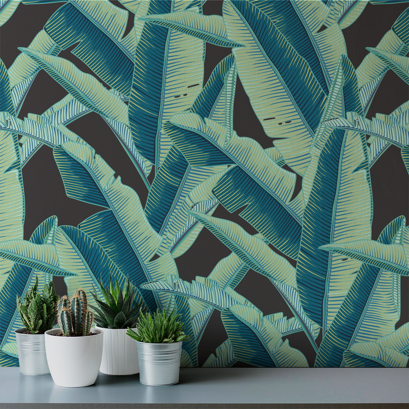 Lanai - Miami - Trendy Custom Wallpaper | Contemporary Wallpaper Designs | The Detroit Wallpaper Co.
