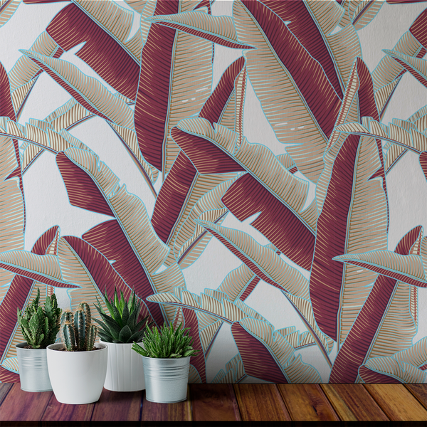 Lanai - Siesta - Trendy Custom Wallpaper | Contemporary Wallpaper Designs | The Detroit Wallpaper Co.