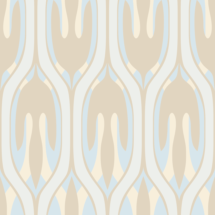 Leaf - Beach - Trendy Custom Wallpaper | Contemporary Wallpaper Designs | The Detroit Wallpaper Co.