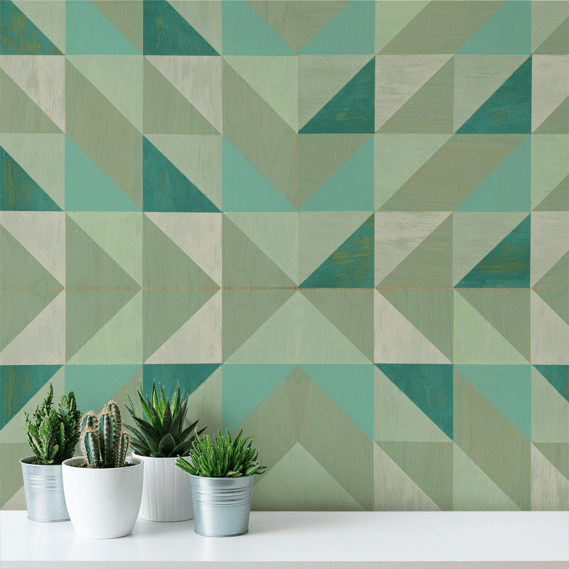 Lively Mint <br> Mirth Studios - The Detroit Wallpaper Co.