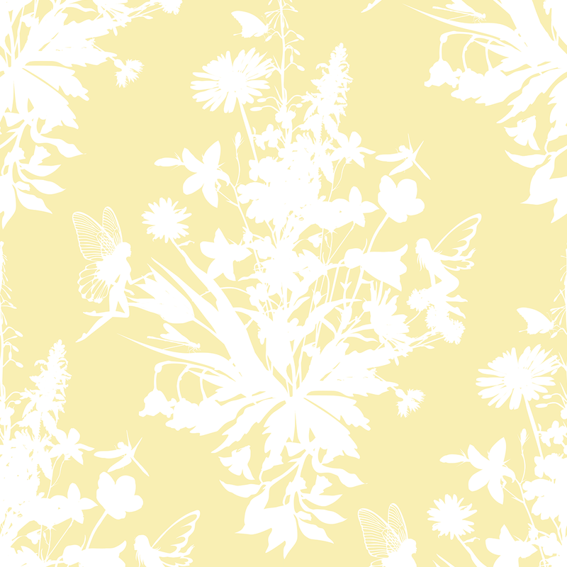 Madame Fairy - Lily - Trendy Custom Wallpaper | Contemporary Wallpaper Designs | The Detroit Wallpaper Co.