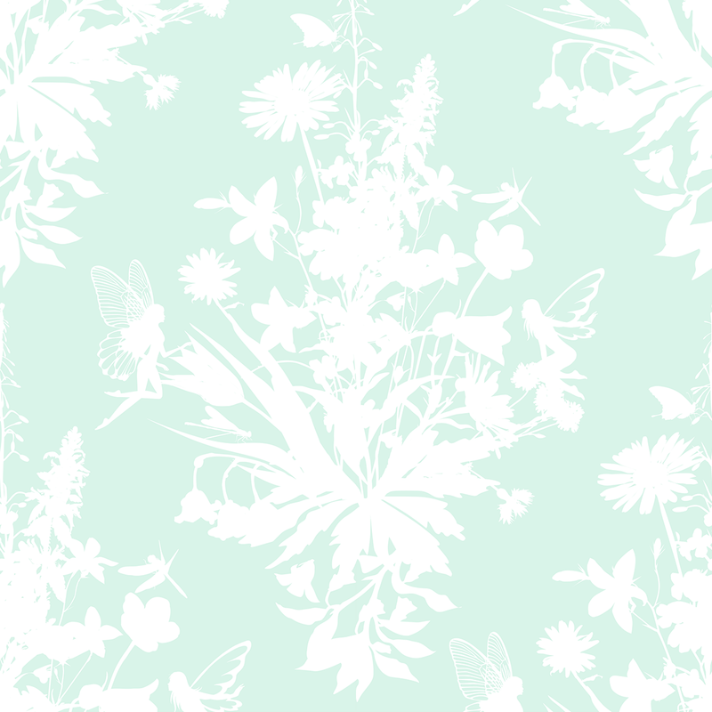 Madame Fairy - Moonflower - Trendy Custom Wallpaper | Contemporary Wallpaper Designs | The Detroit Wallpaper Co.