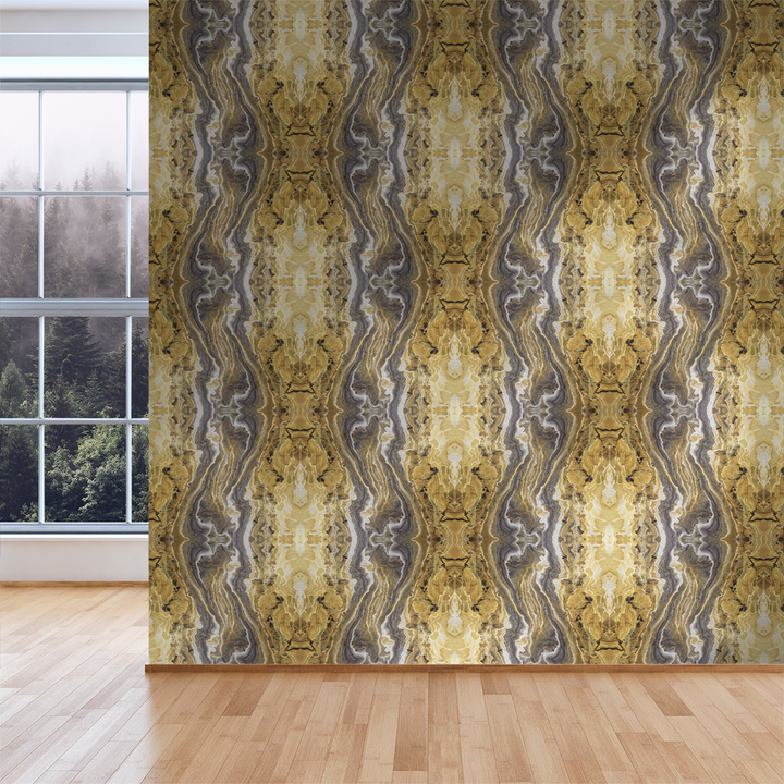 Marble Onyx - Jupiter - Trendy Custom Wallpaper | Contemporary Wallpaper Designs | The Detroit Wallpaper Co.