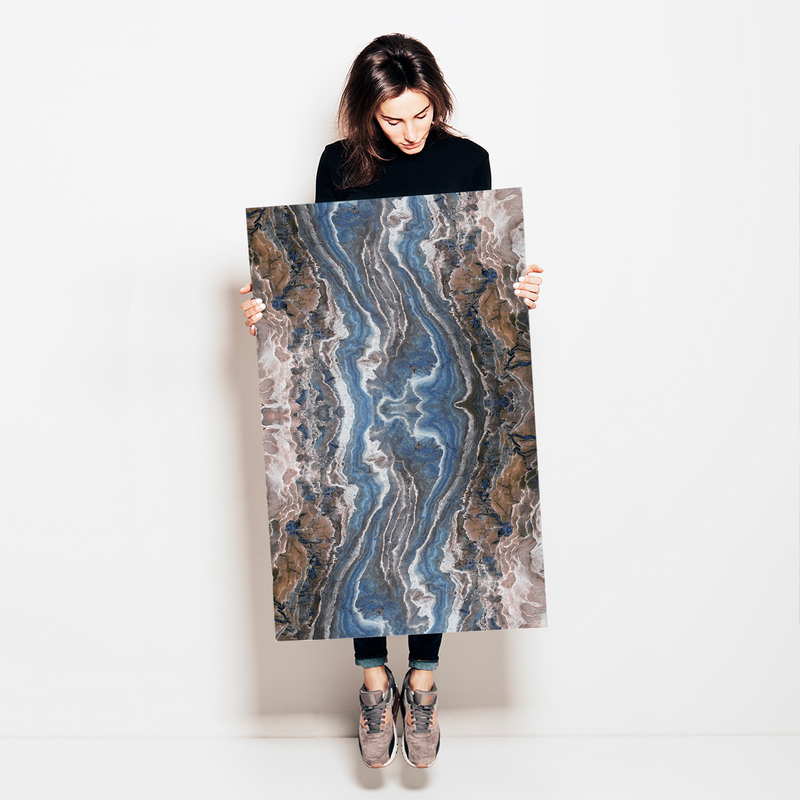 Marble Onyx - Neptune - Trendy Custom Wallpaper | Contemporary Wallpaper Designs | The Detroit Wallpaper Co.