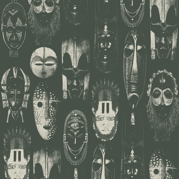 Masked - Heritage - Trendy Custom Wallpaper | Contemporary Wallpaper Designs | The Detroit Wallpaper Co.