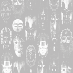 Masked - Whisper - Trendy Custom Wallpaper | Contemporary Wallpaper Designs | The Detroit Wallpaper Co.