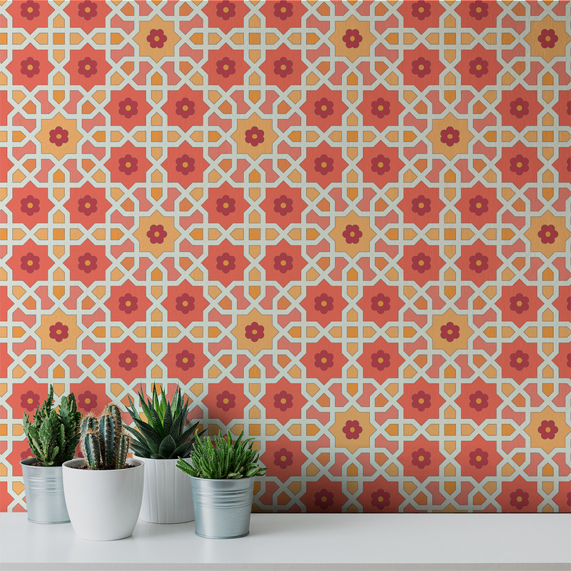 Morocco - Fez - Trendy Custom Wallpaper | Contemporary Wallpaper Designs | The Detroit Wallpaper Co.