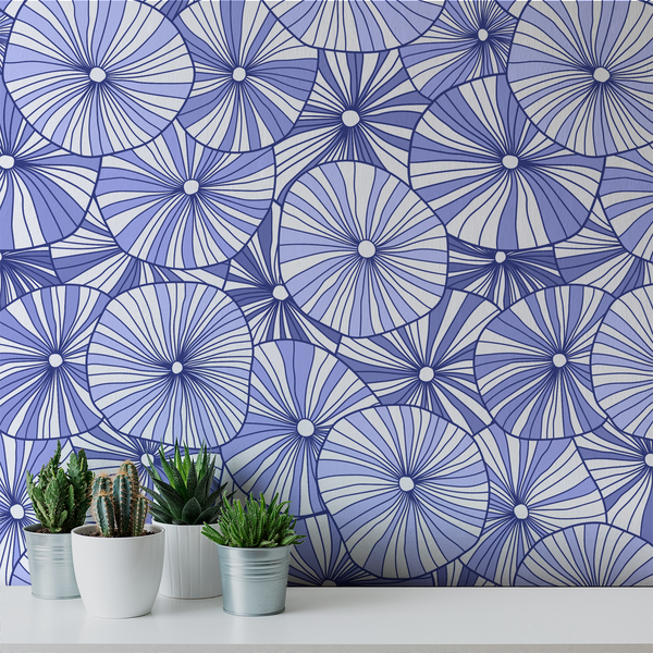 Mushroom - Bloom - Trendy Custom Wallpaper | Contemporary Wallpaper Designs | The Detroit Wallpaper Co.