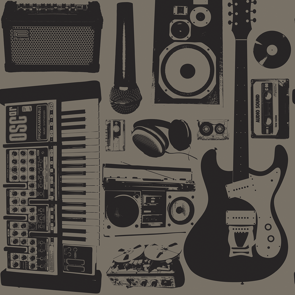 music wallpaper for wall