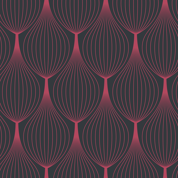 Onion Skin - Plum - Trendy Custom Wallpaper | Contemporary Wallpaper Designs | The Detroit Wallpaper Co.