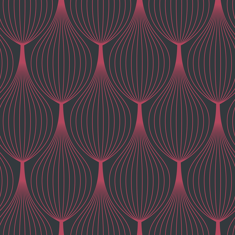 Onion Skin - Plum - Trendy Custom Wallpaper | Contemporary Wallpaper Designs | The Detroit Wallpaper Co.