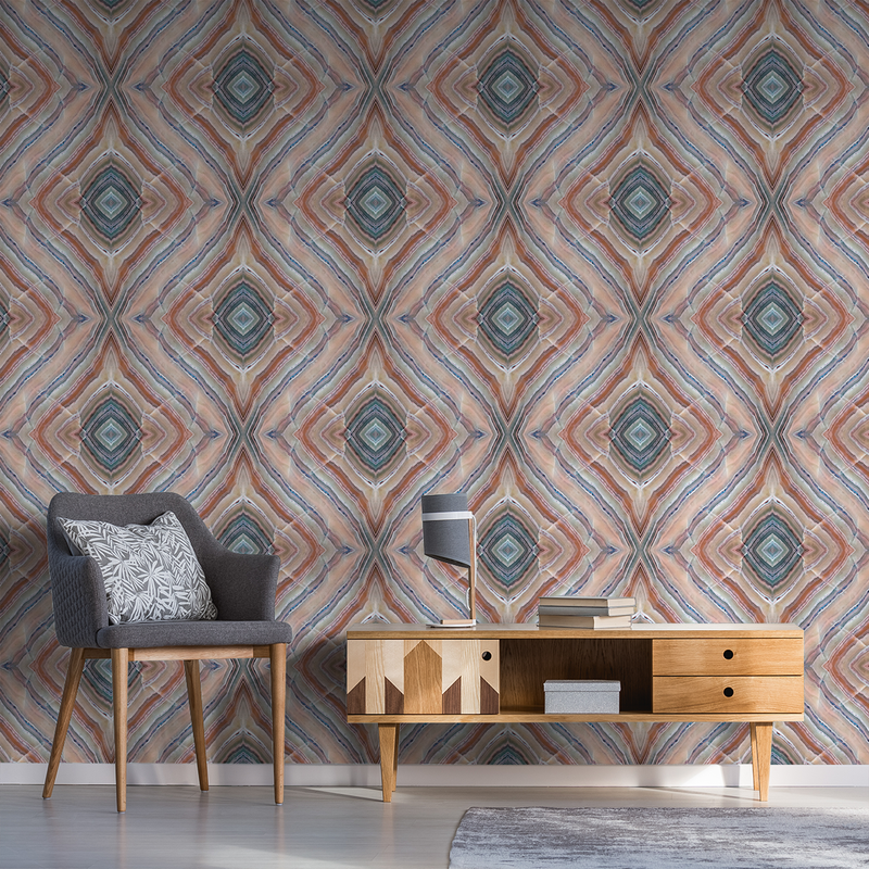 Onyx - Labyrinth - Trendy Custom Wallpaper | Contemporary Wallpaper Designs | The Detroit Wallpaper Co.